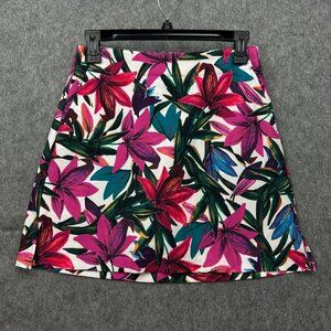 Lady Hagen Skort Women's Size 0 Pink Floral Print Activewear